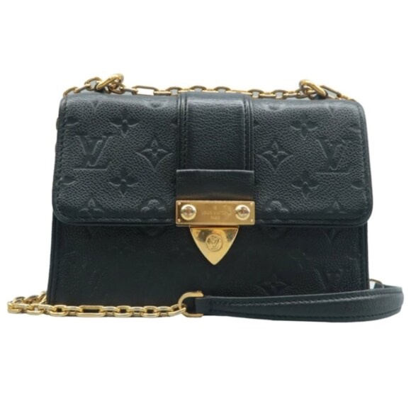 Louis Vuitton Handbags - 100% Authentic Louis Vuitton Saint Sulpice Black Monogram Empreinte Shoulder Bag